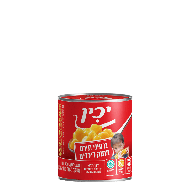גרעיני תירס מתוק לילדים - 400 גרם