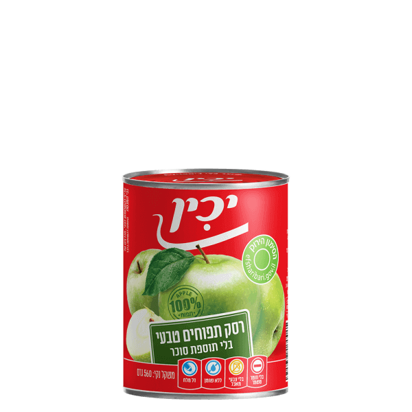 רסק תפוחי עץ 100% טבעי